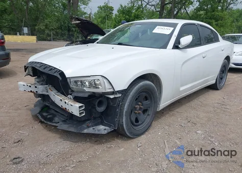 2011 Dodge Charger Police из США, поврежденный, VIN 2B3CL1CG1BH578398